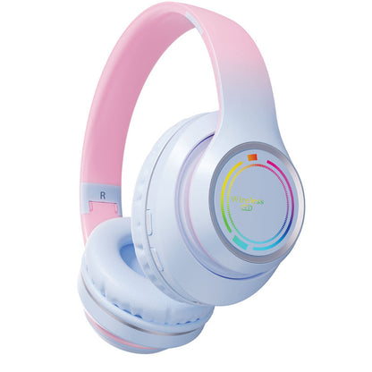 Gradient Color Headable Bluetooth Earphones